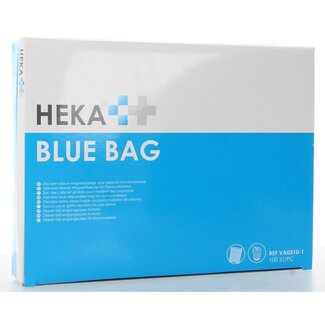 Heka Bluebag stoma afvalzakje niet steriel 100 Stuks