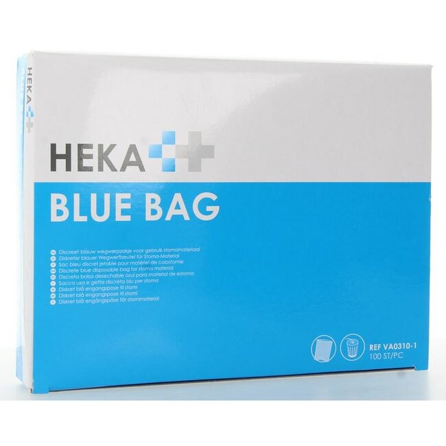 Bluebag stoma afvalzakje niet steriel 100 Stuks