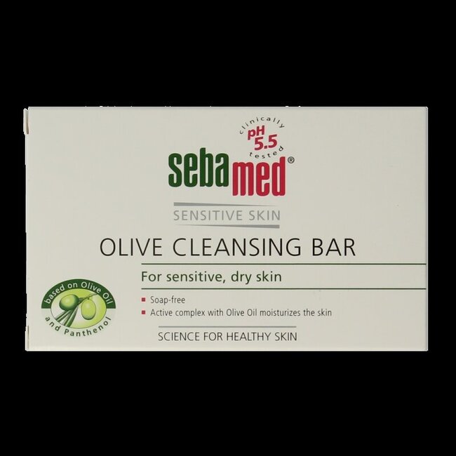 Pain de toilette sans savon à l'olive 150 grammes