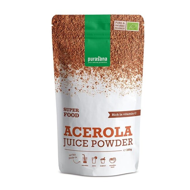 Acerola poeder vegan bio 100 Gram