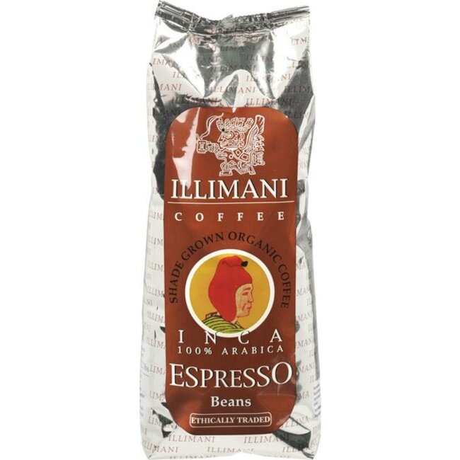 Inca espresso bonen bio 1 Kilogram