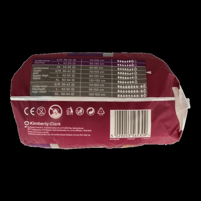 Pants female super maat S/M 10 Stuks