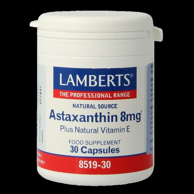 Astaxanthine 8mg 30 Tabletten