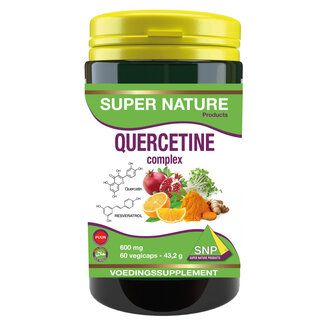 SNP Quercetine complex 600mg puur 60 Vegetarische capsules