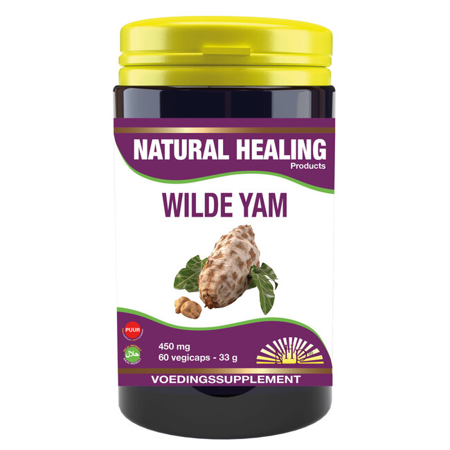 Wilde yam 450mg puur 60 Vegetarische capsules