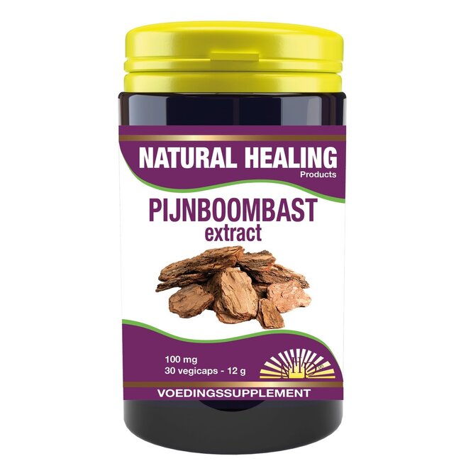Pijnboombast extract 100mg 30 Vegetarische capsules