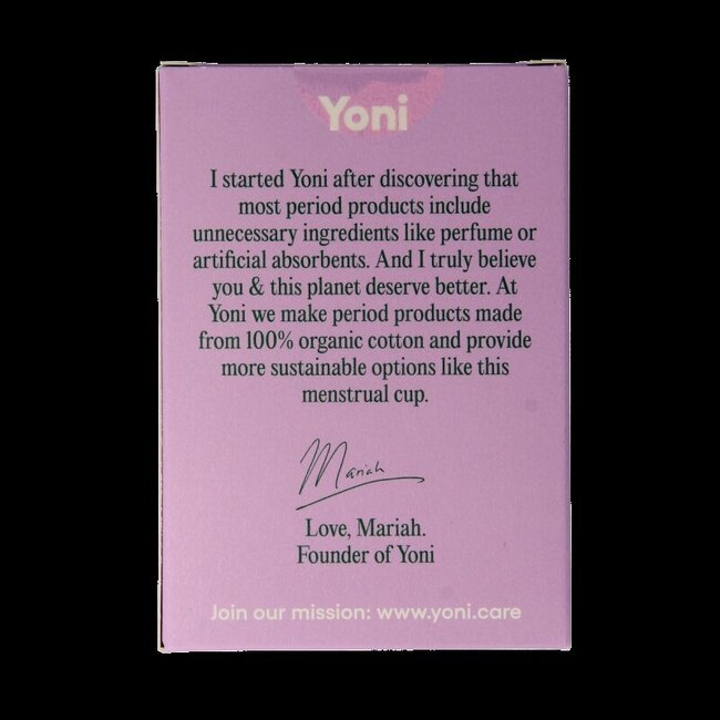 Menstruatiecup maat 1 1 Stuks