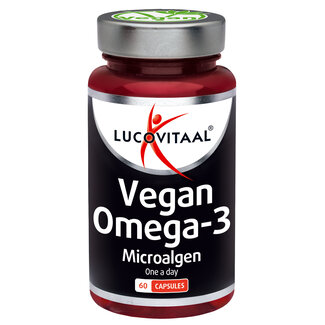 Lucovitaal Omega-3 microalgen vegan 60 Vegetarische capsules