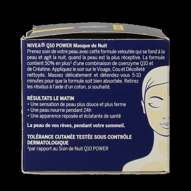 Q10 Power melt sleep mask 50 Milliliter