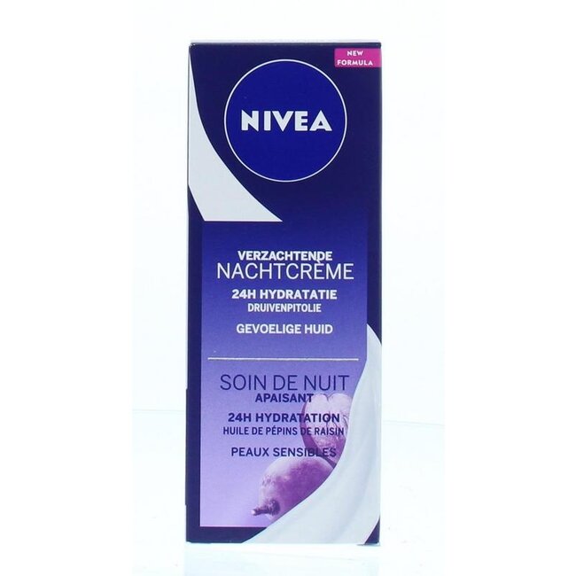 Essentials nachtcreme sensitive 50 Milliliter