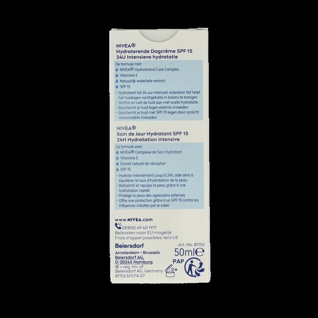 Essentials hydraterende dagcreme norm/gem SPF15 50 Milliliter