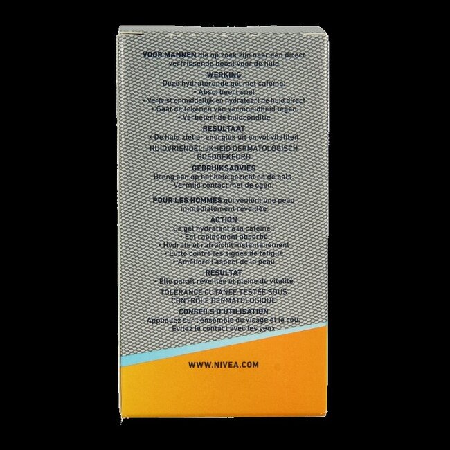 Men active energy gezichtsgel fresh look 50 Milliliter