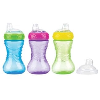 Nuby Easy grip antilekbeker 6+ maanden 300 Milliliter