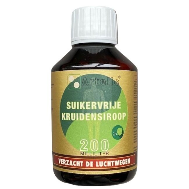 Kruidensiroop suikervrij 200 Milliliter