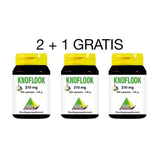 SNP Knoflook 2 + 1 gratis 1050 Capsules