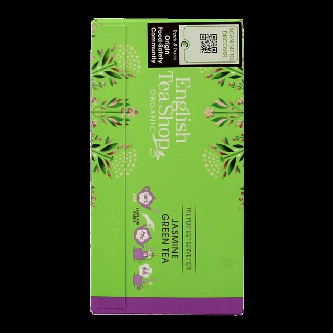 Jasmin green tea bio 20 Zakjes