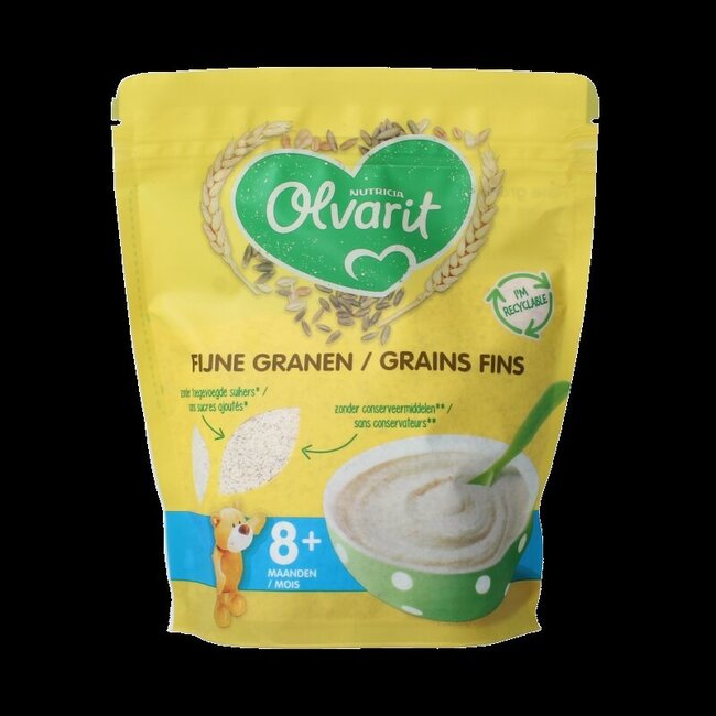 Ontbijtpap fijne granen 8+ maanden 200 Gram