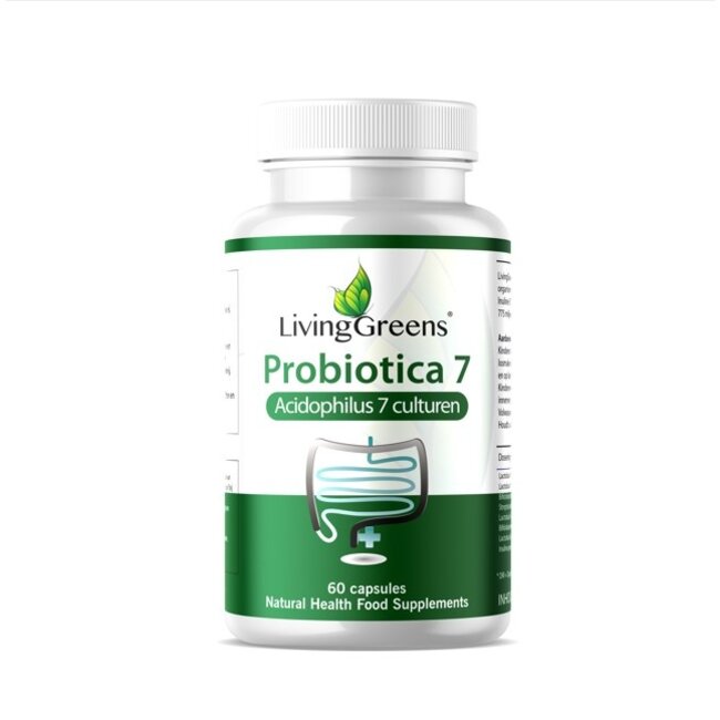 Probiotica acidophilus 7 culturen 60 Capsules
