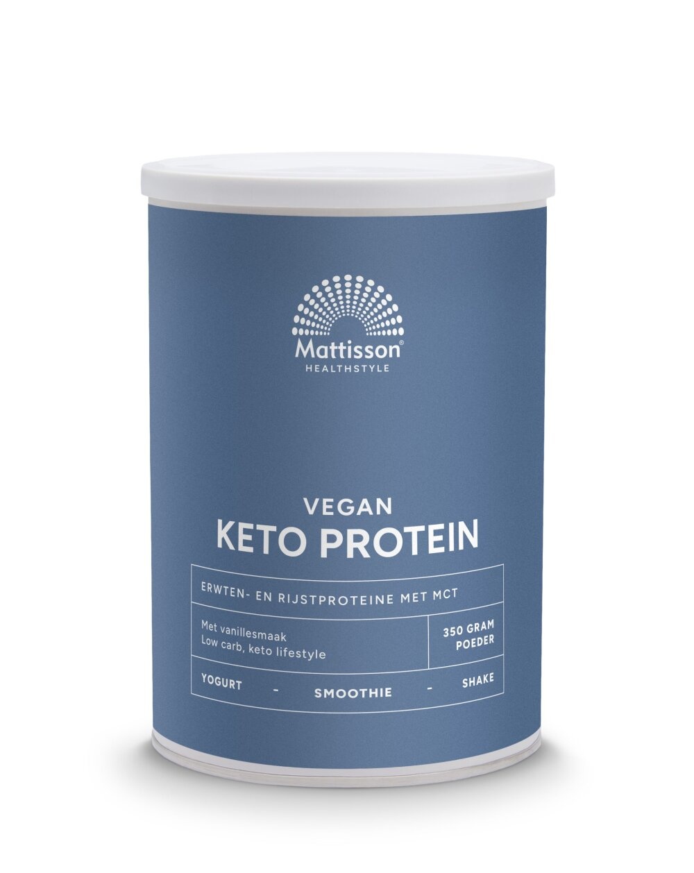 Vegan Keto protein shake - pea, rice & MCT 350 Gram