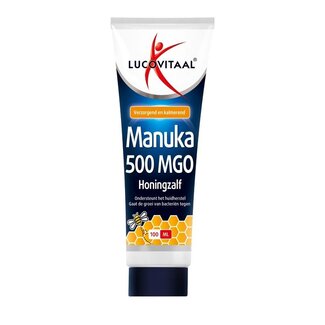 Lucovitaal Manuka honing zalf 500 MGO 100 Milliliter