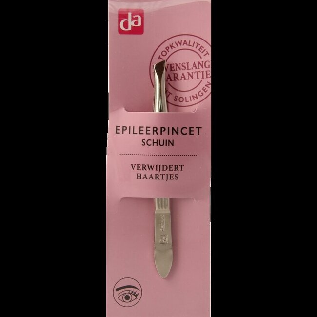 Epileerpincet schuin  1 Stuks