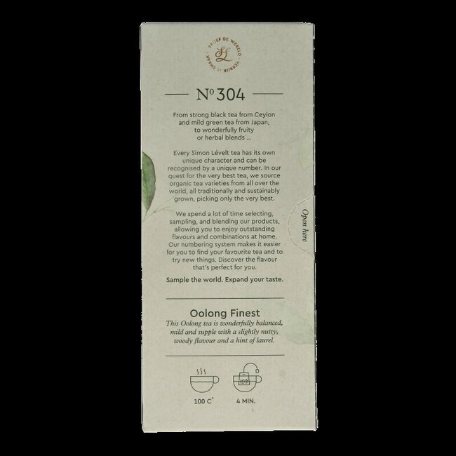 Oolong Finest bio 20 Zakjes