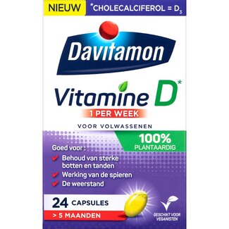 Davitamon Vitamine D3 vegan 24 Capsules