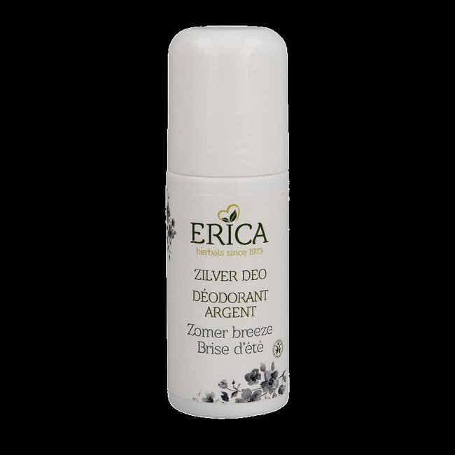 Zilver deodorant roller zomer breeze 50 Milliliter