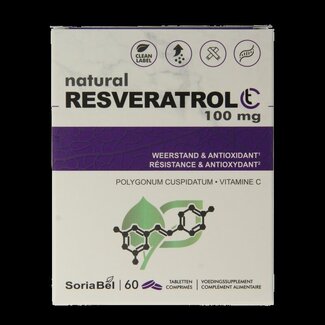 SoriaBel Resveratrol CT 100mg 60 Tabletten