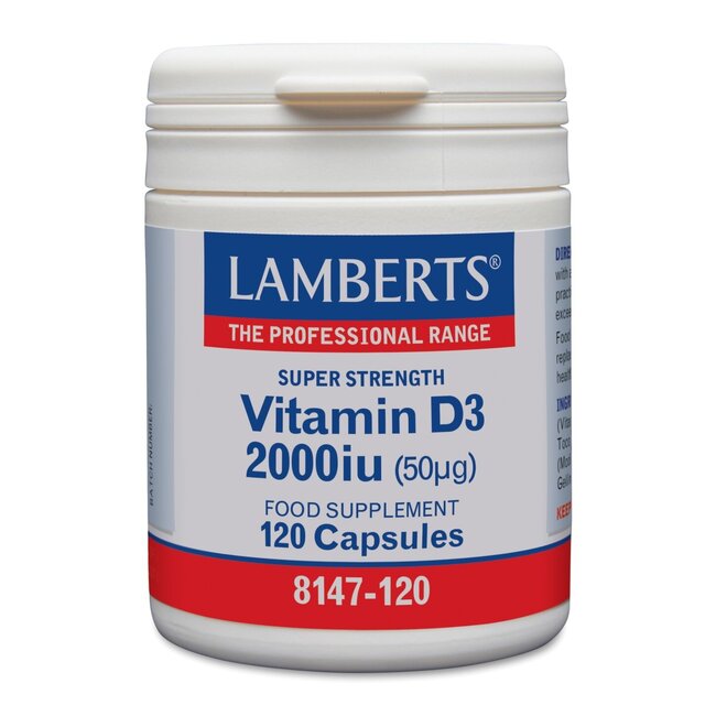 Vitamine D3 2000IE 120 Capsules