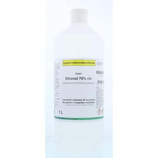 Orphi Alcohol ethanol 70% gedenatureerd 10% 1 Liter