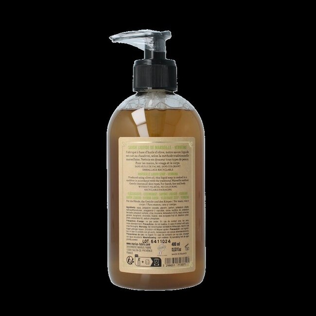 Zeep verbena met pomp 400 Milliliter