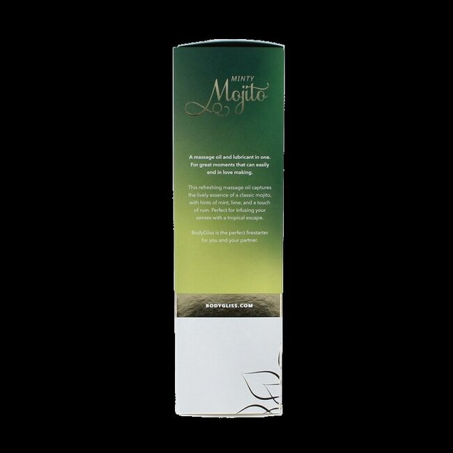 Massage olie/glijmiddel minty mojito 150 Milliliter