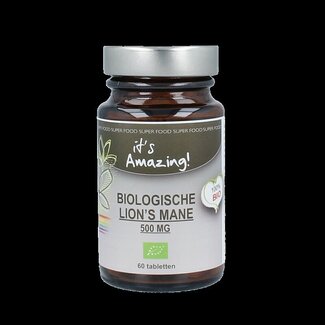 It's Amazing Lions mane 500mg bio 60 Tabletten