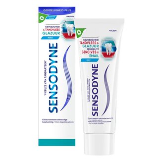 Sensodyne Tandpasta sensitive tandvlees & glazuur 75 Milliliter