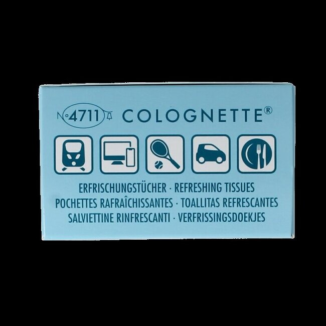 Colognettes tissues lemon 10 Stuks