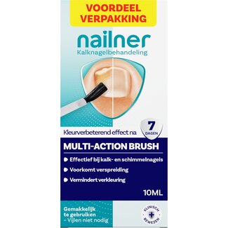 Nailner Multi action brush 10 Milliliter