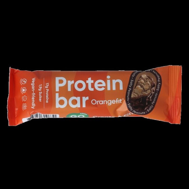 Protein bar salted peanuts 50 Gram