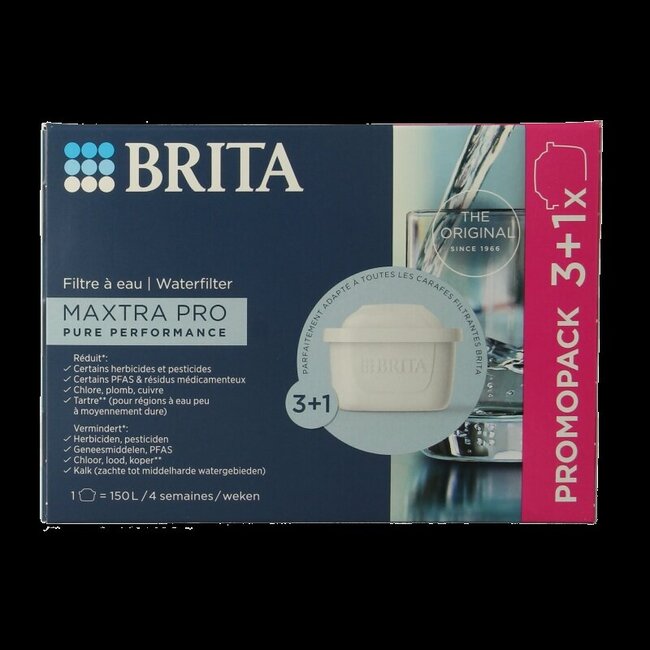 Maxtra pro pure performance 3+1 4 Stuks