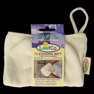 Loofco Washandje ongebleekt katoen bio 1 Stuks
