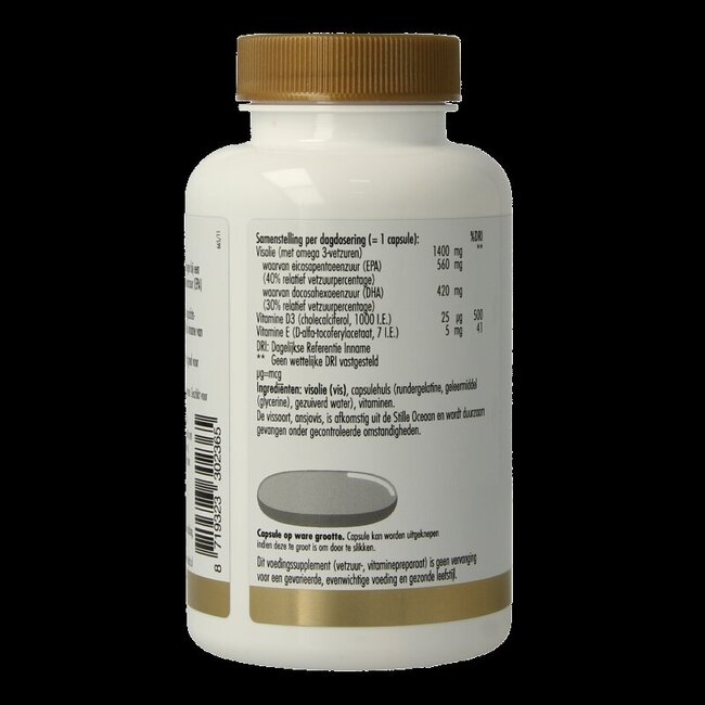 Visolie 1400 TG vitamine D3 60 Softgels