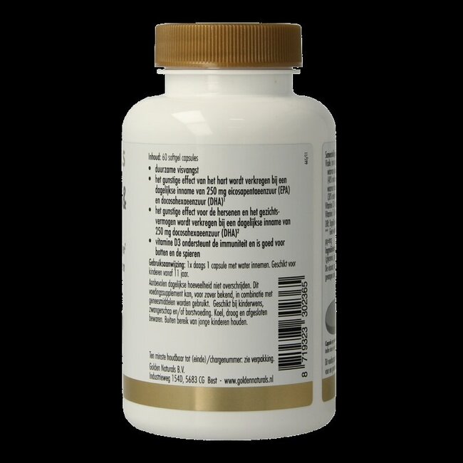 Visolie 1400 TG vitamine D3 60 Softgels