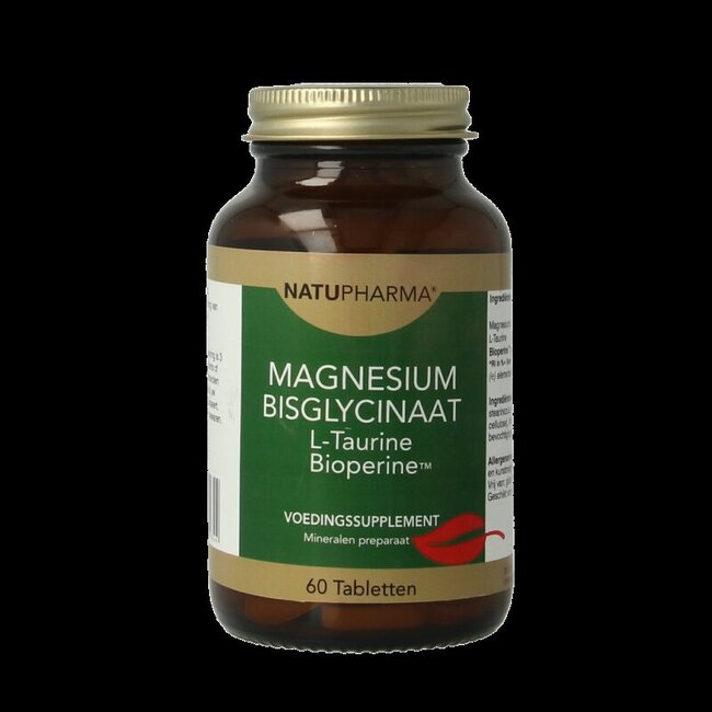 Magnesium bisglycinaat 125mg 60 Tabletten