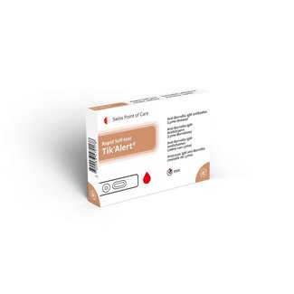 Swiss Point of Care Zelftest tik alert 1 Stuks