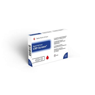Swiss Point of Care Zelftest crp-screen 1 Stuks