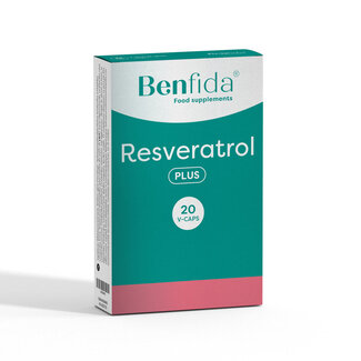 Benfida Resveratrol plus 20 Capsules