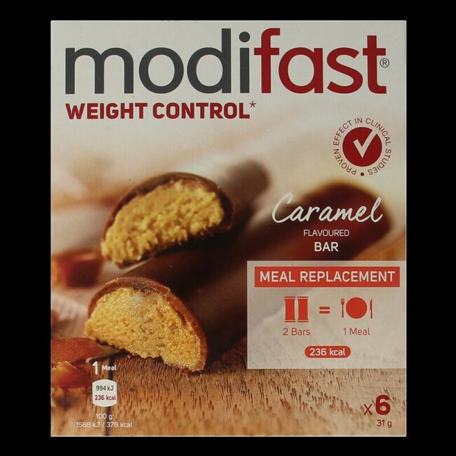 Intensive lunchbar caramel 186 Gram