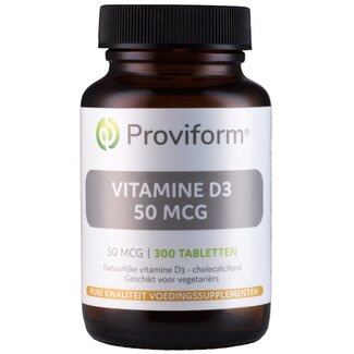 Proviform Vitamine D3 50mcg (2000IE) 300 Tabletten