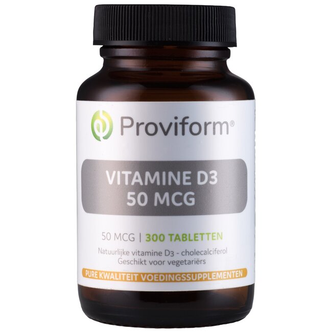 Vitamine D3 50mcg (2000IE) 300 Tabletten