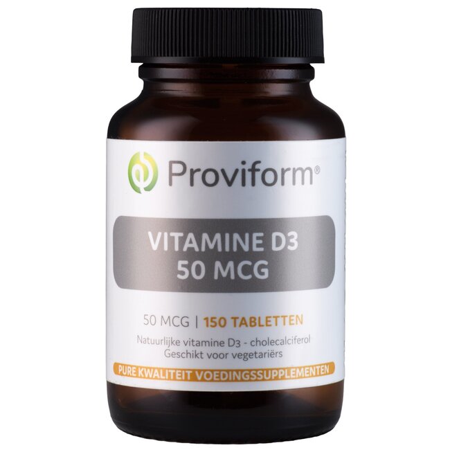 Vitamine D3 50mcg (2000IE) 150 Tabletten